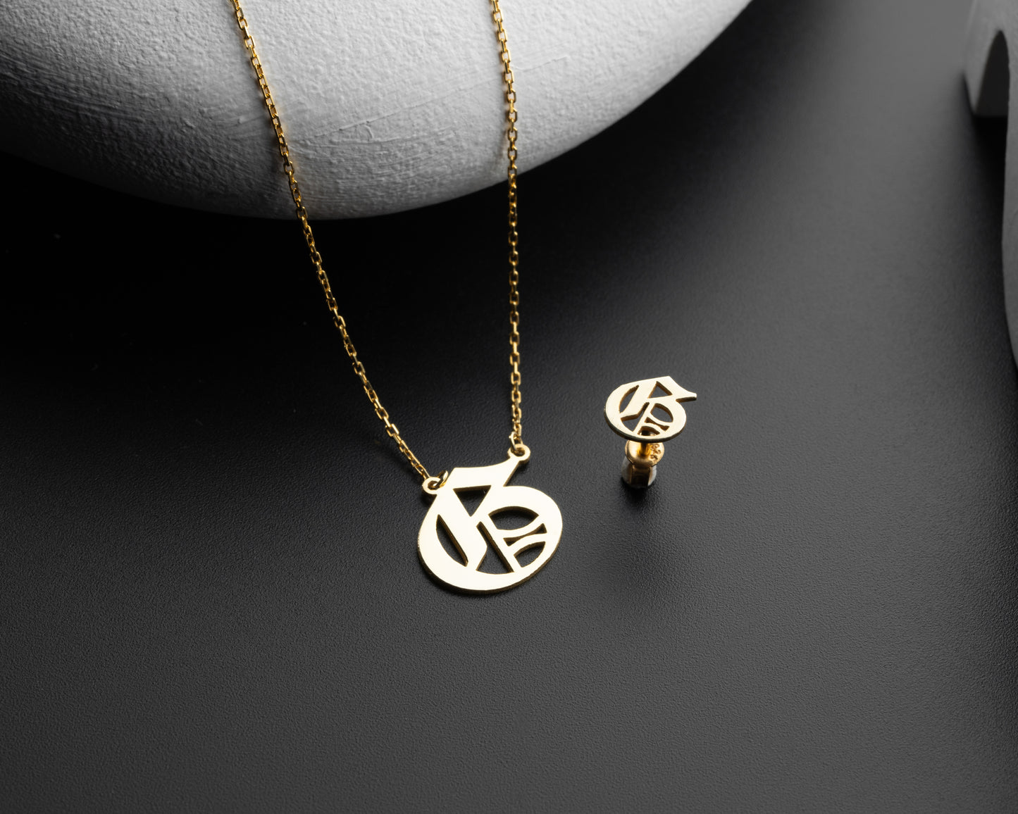 KÜPE VE KOLYE SET  (14K GOLD-SILVER-ROSE GOLD) PLATED